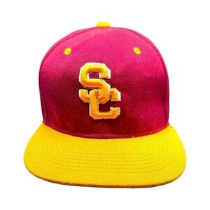 USC Trojans Cardinal Snap Adjustable Ball Cap